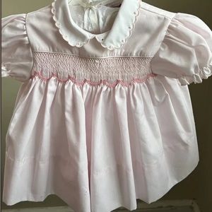 NBW Petit Ami Sz 3M Pink
Smocked Dress and Bloomers